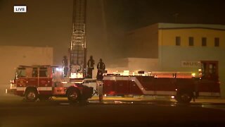 Crews Battling Fire in Downtown Bakersfield