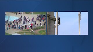 Protests in Milwaukee following Breonna Taylor decision