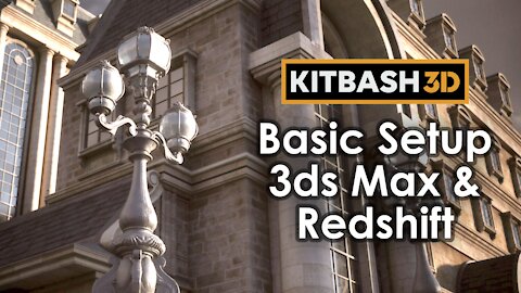 How to Setup KitBash3D for 3ds Max and Redshift Renderer CG 3D