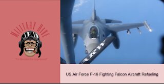US Air Force F-16 Fighting Falcon Aircraft Refueling: What could possibly go wrong!