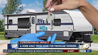 Group links healthcare workers with RV donations
