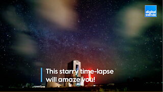 This starry time-lapse will amaze you!