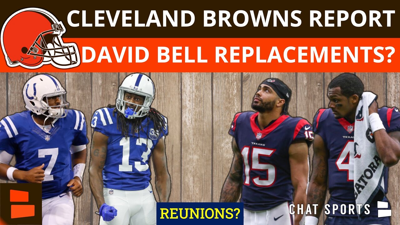 Cleveland Browns Rumors On David Bell Replacements Ft. 2 QB/WR Reunions