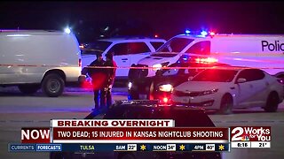 Two dead and 15 injured in Kansas nightclub shooting