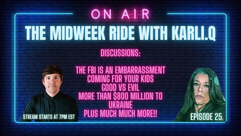 TRU REPORTING LIVE: The Midweek Ride with Karli.Q!! ep. 25