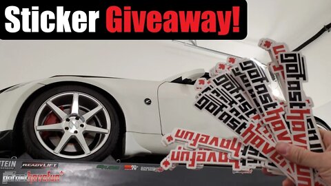 Nissan 350Z & Infiniti G35 viewers, THANK YOU! (Go Fast have Fun Sticker GIVEAWAY) | AnthonyJ350