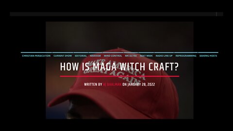 How Is MAGA Witch Craft?