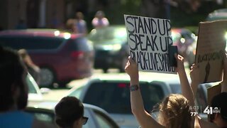 Emotions run high at peaceful protest