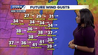 Milwaukee weather forecast: Very windy Wednesday, with lingering rain and snow showers