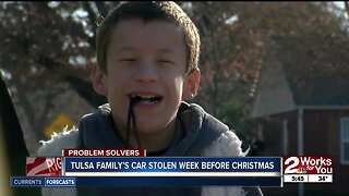 Disabled Tulsa Family's Car Stolen a Week Before Christmas