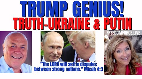 Truth about Putin & Ukraine - Trump Genius! Settle Disputes Micah 4 9-22-22