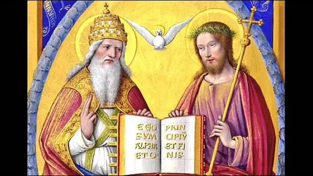 Святой сын. Икона отец сын и Святой дух. Тринити Бог. The Trinity the father the son. Святая Троица Христос пиздос.