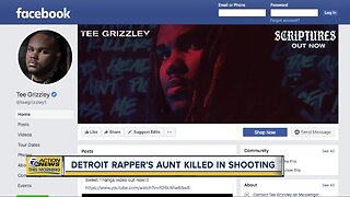 Detroit rapper's aunt killed in shooting