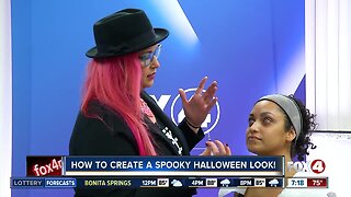 How to create a spooky Halloween look using makeup