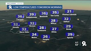 Chilly mornings and mild afternoons for the weekend