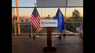 Coverage of NV Dems Election Night event in Las Vegas