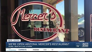 We're Open, Arizona: Mercer's Restaurant serving comfort food
