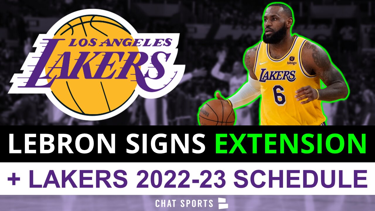 lakers schedule 2022-23