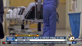 County officials to discuss plans for possible coronavirus spread
