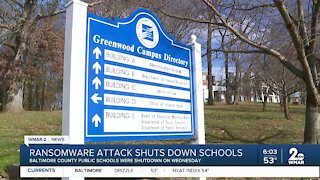 Ransomware attack shuts down Baltimore County Public Schools on Wednesday