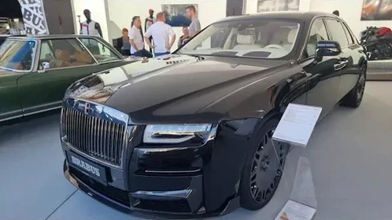 Brabus 700 Masterpiece Rolls Royce Ghost In Superdetail Stunning Brabus ...