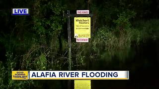 Neighbors worried about Alafia River flooding