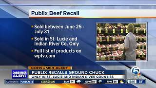 St. Lucie, Indian River counties impacted by Publix beef recall