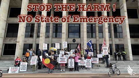 STOP THE HARM - No State Of Emergency