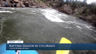 Rafting season is underway in Colorado