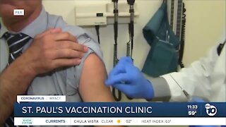 Vaccine administered at local senior facility
