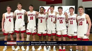 Hortonville boys basketball team featured on SportsCenter's 'Senior Night'