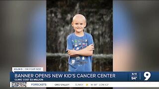Banner opens new kid's cancer center