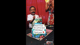 Family & friends make this little boy's birthday extra special