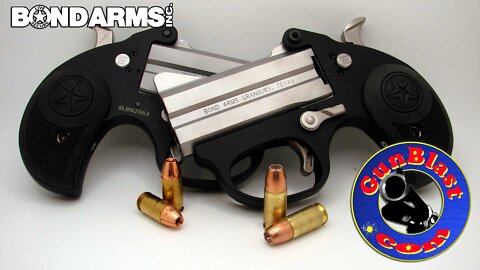 Bond Arms' NEW "Stinger" 380 & 9mm Double-Barrel Derringer-Style Pistols
