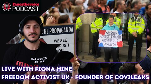 Episode 39: Live with Fiona Hine | Freedom Activist UK