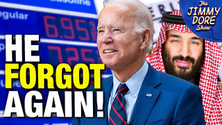 Biden Doesn’t Know Why He’s Going To Saudi Arabia