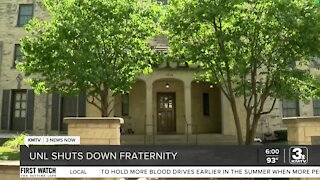 UNL fraternity closed following allegation of sexual assault