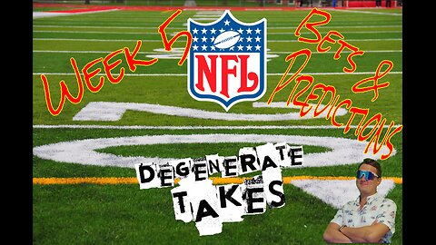 NFL Week 3 & College Football Week 4 - The Degenerate