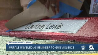Murals unveiled in Northwood as a tribute to those lost to gun violence