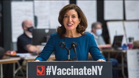 Governor of New York Preaching The Vaccine In Church!