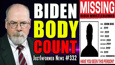 John Durham's Report FINALLY Released As Biden Whistleblowers Go MISSING? | JustInformed News #332