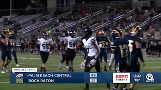 Palm Beach Central offense keeps rolling
