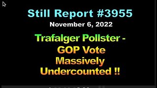 Trafalgar Pollster - GOP Voters Massively Undercounted, 3955