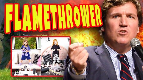 Tucker takes FLAMETHROWER to Corporate Groomers after top fashion brand CAUGHT sexualizing kids