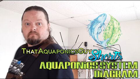 Aquaponics System Diagram - ThatAquaponicsGuy Shorts