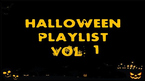 Halloween Playlist Vol. 1