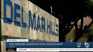 Report: Del Mar 2nd grade student left school intoxicated