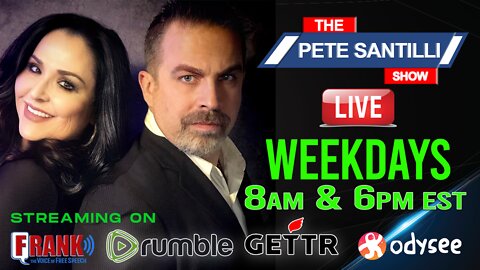 🚨 The Pete Santilli Show 24/7 Stream🚨 Live Show Mon-Fri At 8am EST & 6pm EST / Sat 10am
