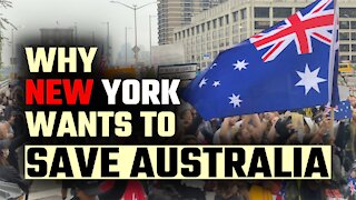 The "Save Australia" New York protest video they don't want you to see