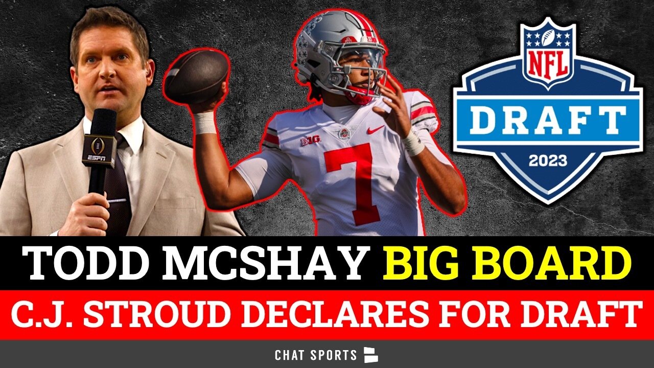 Todd McShay's 2023 NFL Draft Big Board